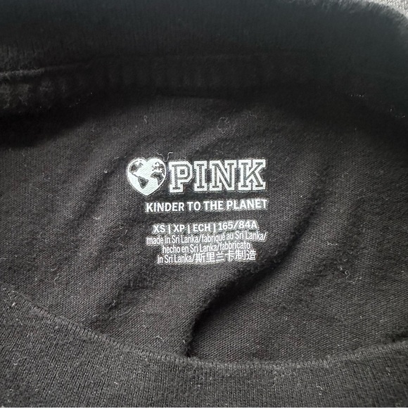 Victoria's Secret PINK | Varsity Short Sleeve Crew T-Shirt | Size Extra Small - Picture 9 of 13